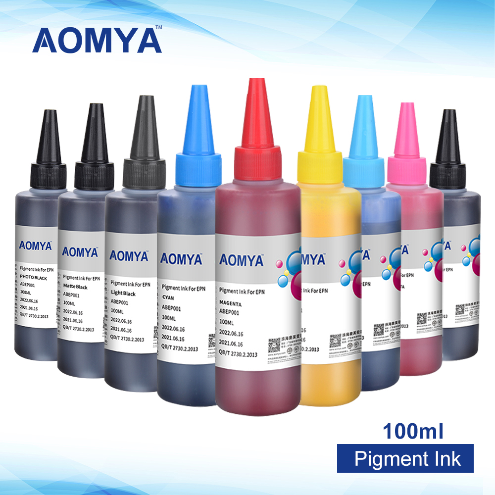 Sublimation Ink 100Ml - 100 мл, 9 цветов, пигментные чернила